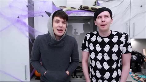 ALL CLIPS OF DAN AND PHIL AT HALLOWEEN FUNCTION .